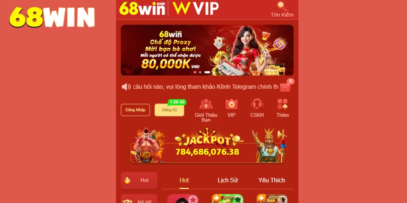 68win ⭐️ Link Vào 68win.com Uy Tín | Tải App 68 win Thưởng +70K 21 Theo dõi giao diện 68win chuyên nghiệp và tối ưu